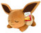 Pokémon Bandai Peluche Evoli (Eevee) 40cm - Peluche Toute Douce Qui dort - JW0222
