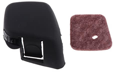 Filtro de aire y tapa de filtro para Stihl FS38, HS45, FS55, FS45, FS46, KM55, HL45.