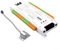 Sensore di movimento LED Controller luce scala 32 canali Kit di controllo automatico della luce delle scale Sensore di movimento LED Kit controller luce scala per luce scale