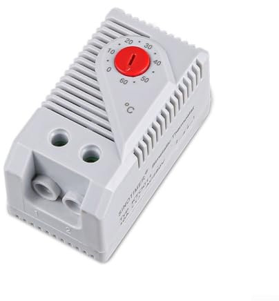 Schalter Thermostat Mechanischer Temperaturregler Thermoregulator Schalter Thermostate Temperaturschalter Controller für Elektroschränke und Signalgeräte (KTO011)