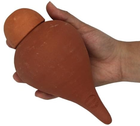 Ollas Lutton Olla Terracotta Planting 40cl | Autonomous Watering for Interrieur Plants Ecological & Economic | Natural Irrigation System | Autonomy 3 Days | OYA Sabeur Nature