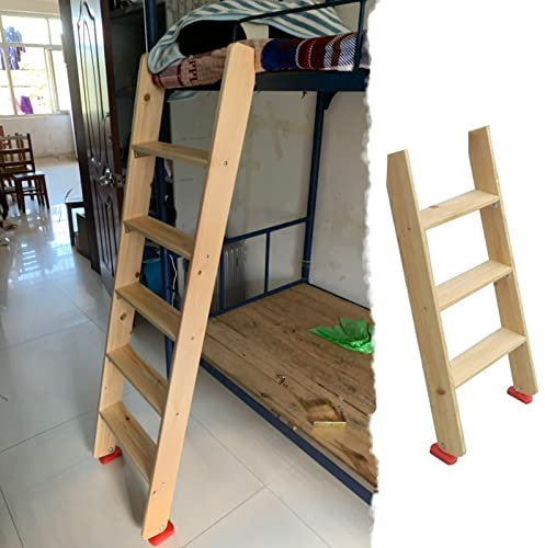 Bunk Bed Ladder Universal Twin Bed Bunk Ladder, Replacement Ladder for Twin/Queen/Single Size Bed, Motorhome Home Dorm Camper Climb Ladder, Load 330lbs