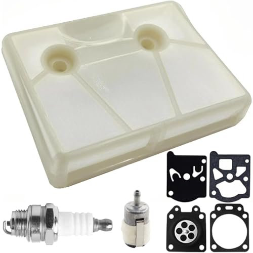 ZAMDOE Luftfilter für Dolmar 109, 109 Happy Start, 110i, 111, 115, 115i, PS-43, PS-52, PS-540, für Makita DCS430, DCS431, DCS520, DCS520I, DCS540, DCS5200i, DCS-6800i, mit Zündkerze und Benzinfilter