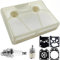 ZAMDOE Luftfilter für Dolmar 109, 109 Happy Start, 110i, 111, 115, 115i, PS-43, PS-52, PS-540, für Makita DCS430, DCS431, DCS520, DCS520I, DCS540, DCS5200i, DCS-6800i, mit Zündkerze und Benzinfilter