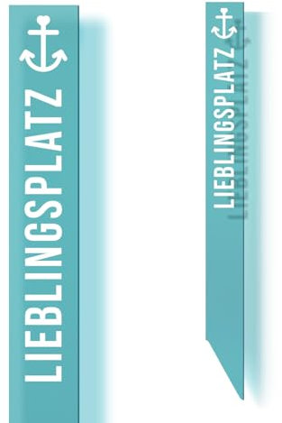 younikat Lieblingsplatz Gartenstecker - Stele 100 cm - Gartendeko - you0089