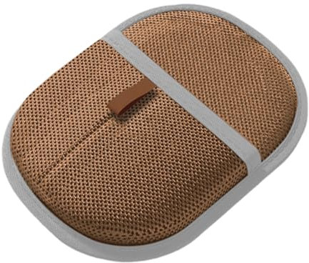 Pet Hair Removal Glove, Electrostatic Deshedding Glove, 9.45x6.3inch, Washable Grooming Tool, Soft Scrubber surfaces, Lint Roller Alternative, Ideal for Long, Short Animal Care Use