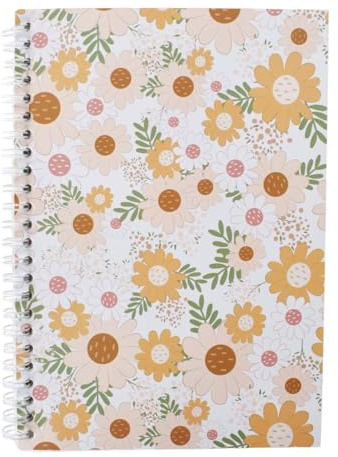 A5 Aufkleber Sammelalbum, Sticker Sammelbücher, Wiederverwendbares Aufkleberbuch Aufkleber-Aufbewahrungsnotizblöcke, Leeres Stickeralbum, für Kinder und Erwachsene Aufklebersammlung, Blumenserie (B)