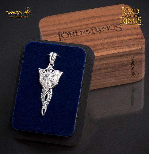 Weta Workshop The Lord of The Rings Evenstar Sterling Silver Replica Anhänger