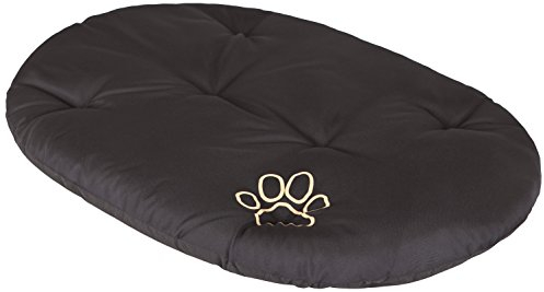 DOGGY Hobbydog R6PODCZA5 Hundebett Hundesofa Hundekorb Tierbett Kissen, Größe 75 x 58 cm, schwarz