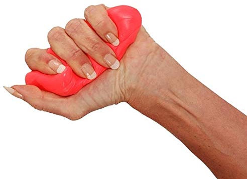 Theraflex Knetmasse, Therapieknete medium, rot 450 g