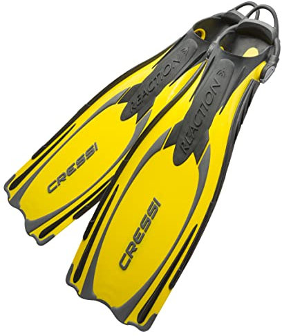 Cressi Reaction EBS Fins - Hochleistungstauchflossen mit EBS Strap