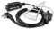 Retevis Cuffia Walkie Talkie, Auricolare 2 Pin Compatibile RT24 RT15 RT27 RT5R Baofeng UV-5R BF-88E BF-888S Ricetrasmettitore Tubo Acustico Trasparente (1 Pezzo)