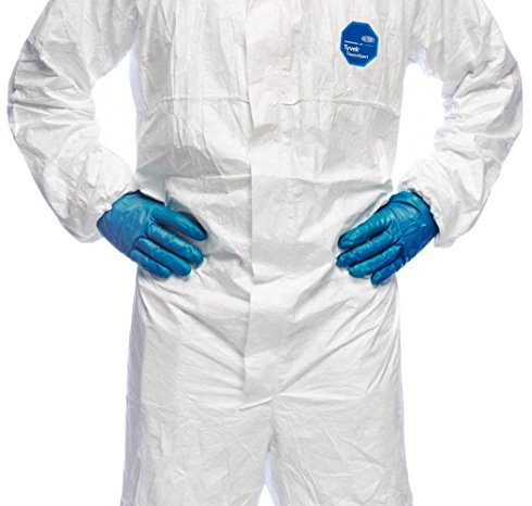 Type 5/6 Disposable Coveralls, Asbestos Coveralls, Paint Spray Coveralls (2XL X 1 Coverall)