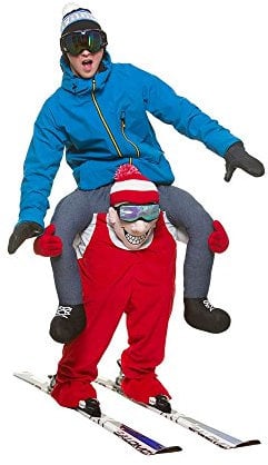 Adult Ski Guy Official Carry Me® Costume