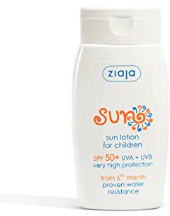 Ziaja Protector Solar para Niños Spf50+ 125 ml