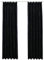 vidaXL 2X Vorhang Verdunkelung mit Haken Verdunkelungsvorhang Kräuselband Thermo Gardine Blickdicht Vorhänge Samt Schwarz 140x175cm