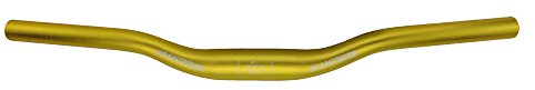 UPANBIKE MTB Mountainbike Fahrrad extralanger Lenker 31,8 mm x 440 mm Riser Bar(Gold)