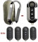 GUSCIO CHIAVE TELECOMANDO COMPATIBILE CON FIAT PANDA 500 PUNTO LANCIA YPSILON ARGENTO SILVER FIAT-09