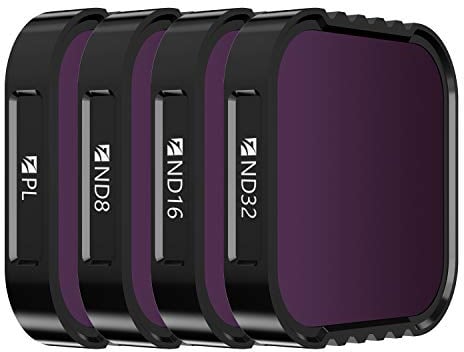 Freewell Standard Day - 4K-Serie - 4Pack Filters Kompatibel mit Hero12, Hero11, Hero11 Mini, Hero10, Hero9 Schwarz