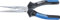 BGS 672 | Long Nose Pliers | with Cutting Edge | straight | 200 mm