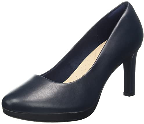 Clarks Women's Ambyr Joy Pumps, Navy, 6 UK