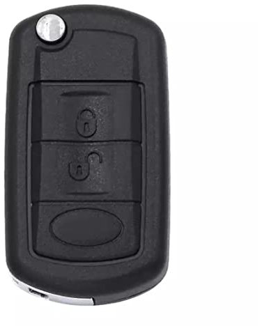LT2CP Replacement aftermarket Key Case Shell Fob with Uncut Key Blade for Land Rover Range Rover Sport and Discovery 3