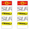 Fahrrad-Aufkleber Mavic SSC - SLR Modell 5 - Star Sam