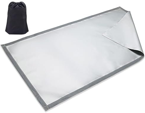 LIULIUCAI Fireplace Mat, Anti-Slip Protector Fireplace Mat, Stove Protector Fireplace Fire Retardant Mat, Stove Protector, Protect Floor from Spark Embers…