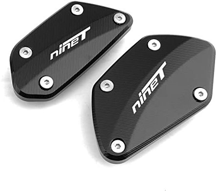 Motorrad Zubehör Motorrad Vorderradbremse Kupplung Flüssigkeitsbehälter Deckel Tankdeckel Für B-M-W R nineT/Pure R nineT Racer R nineT 2015-2016 (Farbe : Schwarz)
