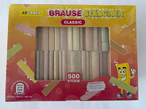 Sadex Brause Stäbchen Classic 500 Stück (2120 g)