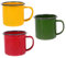 UPKOCH 3 Piezas Taza De Esmalte De Colores Juego De Tazas Para Acampar De 3 Tazas De Té Esmaltadas Taza De Té De Café De Esmalte Taza De Hoguera Cafe Para Acampar Oficina Metal Pequeña