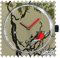 S.T.A.M.P.S. Uhr Stamps Zifferblatt Diamond Robin 105898