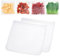 AYNKH Paquete de 6 bolsas reutilizables para congelador, 27 x 28 cm, extra grandes y gruesas, de silicona, a prueba de fugas, sándwich, aperitivos, frutas, almuerzo, preparación de comidas, aptas para