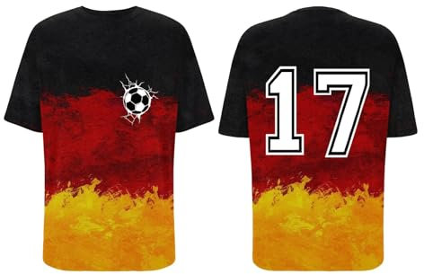 Deutschland Herren T-Shirt EM 2024 | Fußball Trikot Deutschland T-Shirt Deutschland Trikot EM 2024 Original 2024 EM Deutschland Fanartikel EM 2024 Trikot Deutschland