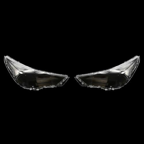 OPYJRL Assemblage de Phare Couvercle De Phare De Voiture en Verre Transparent, Coque De Remplacement d'origine pour Hyundai pour Verna RV 2016 2017 2018(A Piar)