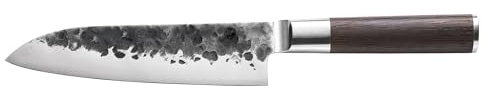 Zassenhaus Santokumesser KYOTO aus japanischem Klingenstahl | 18 cm Klinge, 4,5 cm breit | Griff aus Wenge | Japanisches Messer aus Handarbeit | Allzweckmesser für Obst, Gemüse, Fleisch und mehr