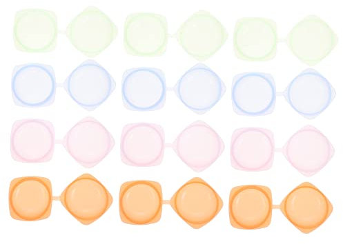 VICASKY 12 Pièces Ballon à eau en silicone jouets d'été en plein air jouets de jeu en plein air pour les enfants jeux extérieurs enfants jeu extérieur enfant ballon de colle de silicone
