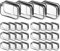28 Pack Clear Makeup Bags Bulk, Small Cosmetic Pouch, PVC Waterproof Plastic Zipper Toiletry Bags, Portable Essentials Organizer Mini Storage Case for Women Men Travel School Office Gym