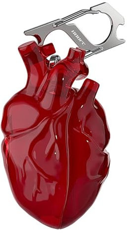 Schutzhülle für AirPods Pro1st/Pro2 nd/Airpods 3 3D Herz Weiche Silikon Schutzhülle mit Schlüsselanhänger, Fantasy-Design für Airpod Pro 2nd / Airpods 3 Generation Hülle (Rot, AirPods Pro1st/Pro2 nd)