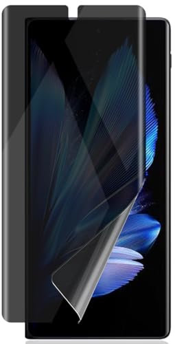 Zerrshoo Protection Écran pour VIVO X Fold 3 Pro, Anti-Espion Film TPU Flexible 1 Pièces Non-Verre pour VIVO X Fold 3 Pro, Anti-rayures Privacy Films de Protection pour VIVO X Fold 3 Pro