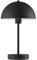 skølm LED Tischlampe Aeriala, Tischleute dimmbar, aufladbar per USB-C, Nachttischlampe warmweißes Licht Leuchtdauer bis zu 10 h, Metall Lampe schwarz Energieeffizienzklasse G