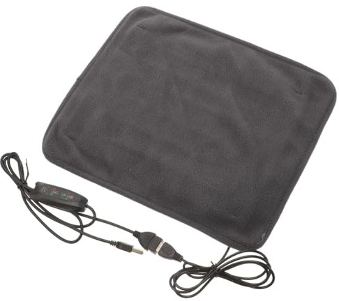 TOYANDONA USB Beheizte Haustiermatte Mit Einstellbarer Temperatur Widerstandsfähiges Waschbar Und Abnehmbar Für Hunde Katzen Welpen Und Kleine Tiere Tragbar Für Indoor Und Outdoor Nutzung