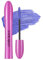 RBlue-2 Wimperntusche Wasserfest,Mascara Wasserfest, Langlebige Volumizing Curling Verlängerung Mascara Make-Up für Weihnachten, Halloween, Partys, Hochzeiten