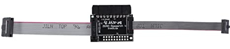 Wadakada Adapterplatine für 20P 2,54 Mm JTAG auf 10P 2,0 Mm 1,27 Mm SWD-Schnittstellenkonverter J6PC