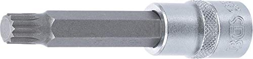 BGS 4363 - Douille à embouts - longueur 100 mm - 12,5 mm (1/2) - denture multiple intérieure (pour XZN) M12