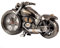 Gearmax Motorrad Style Studenten Alarm Clock Tisch Schreibtisch Time Clock Cool Motorrad Modell Motorradmodell kreative Handwerk Geschenk (Vier Designs, zufällige Lieferung)