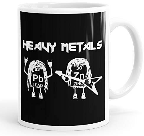 Daytripper Heavy Metals Periodic Table Mug Coffee Cup