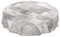 ANRO Wachstuchtischdecke Wachstuch Wachstischdecke Tischdecke abwaschbar Industry Modern Used Look Industrie Rund 140cm eingefasst