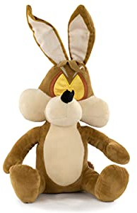Play by Play Tunes - Plüsch Tunes Sitting Qualität Super Soft (25/38cm, Wile E. Coyote), One Size