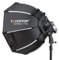 T&YFOTOP 66 cm achteckige Softbox mit S-Typ-Halterung, Tragetasche, kompatibel mit Kamerablitz Speedlites TT560 NW561 NW565 NW625 NW635 NW670 750II usw. (55 cm)
